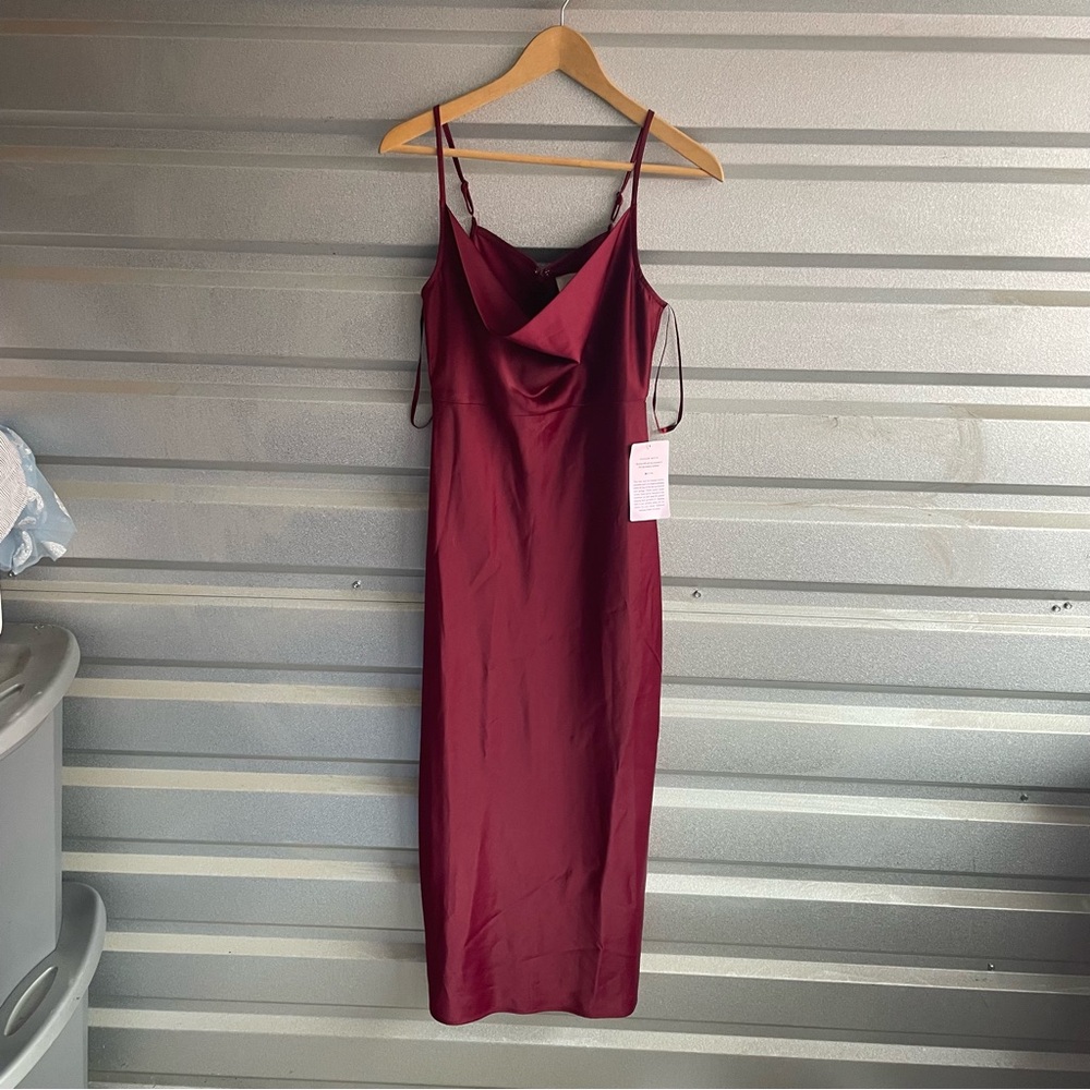 BHLDN NWT Cali Midi Slip Dress